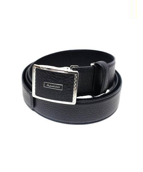 中古 古着通販 Aquascutum アクアスキュータム レザーベルト ブラック Aq 日本製 ブランド 古着通販 トレファク公式 Trefac Fashion