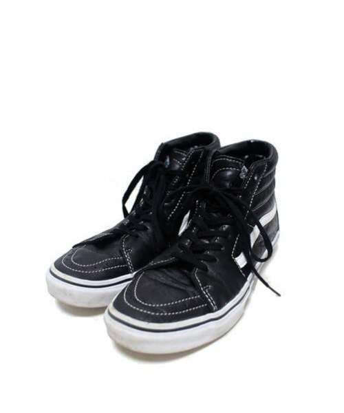 中古 古着通販 Vans バンズ スケートハイレザースニーカー ブラック サイズ 27 5 ブランド 古着通販 トレファク公式 Trefac Fashion
