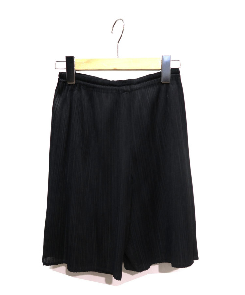 中古 古着通販 Pleats Please プリーツ プリーズ プリーツショートパンツ ブラック サイズ S ブランド 古着通販 トレファク公式 Trefac Fashion
