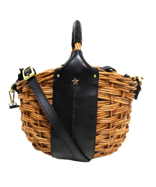中古 古着通販 Mauve モーヴ カゴバッグ ブラウン ブラック サイズ ブランド 古着通販 トレファク公式 Trefac Fashion
