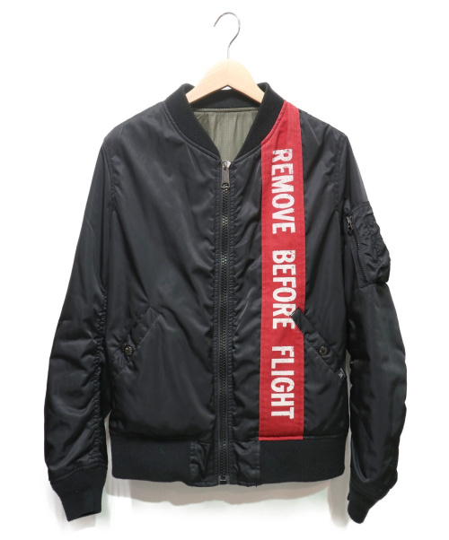 中古 古着通販 Avirex アヴィレックス 35th Anniversary Ma 1 ブラック サイズ M ブランド 古着通販 トレファク公式 Trefac Fashion