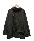 Barbour（バブアー）の古着「HOODED BEDALE SL CAMO」｜オリーブ