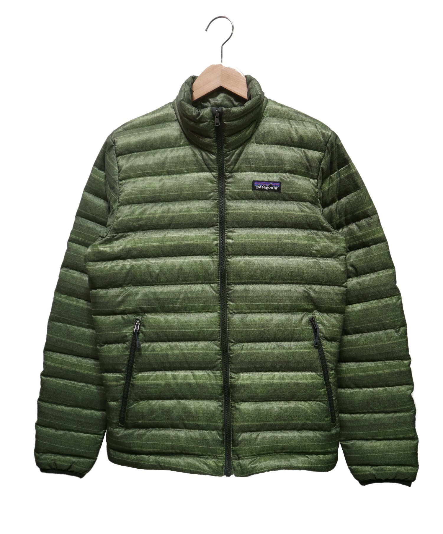 【中古・古着通販】Patagonia (パタゴニア) Down Sweater Jacket グリーン サイズ:XS｜ブランド・古着通販 トレ
