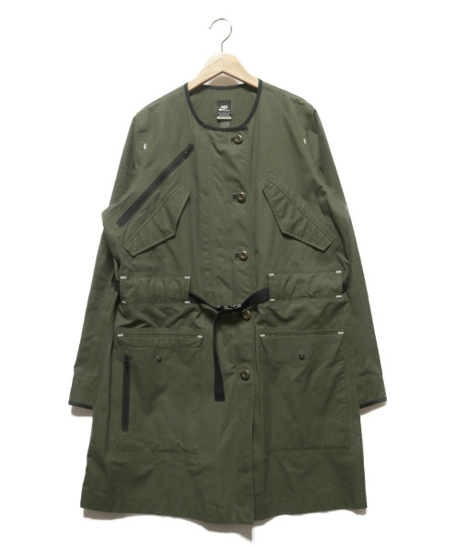 中古 古着通販 Nike ナイキ ノーカラーミリタリーコート カーキ サイズ Xl ブランド 古着通販 トレファク公式 Trefac Fashion