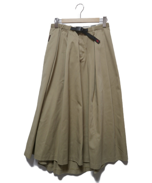 中古 古着通販 Dickies Gramicci ディッキーズ グラミチ ボリュームロングフレアスカート ベージュ サイズ S Freaks Storeトリプルコラボ ブランド 古着通販 トレファク公式 Trefac Fashion