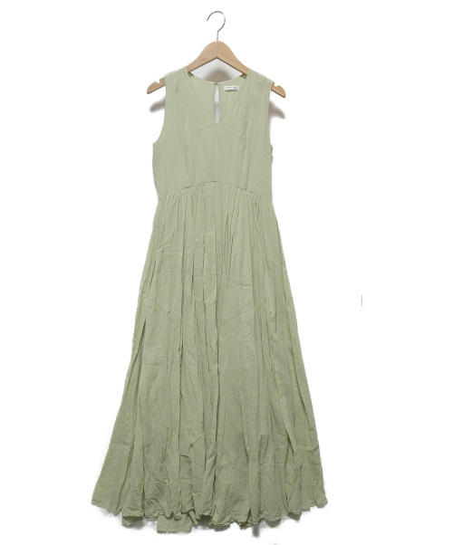 中古 古着通販 Fray Id フレイアイディー コットンボイルワンピース グリーン サイズ 1 下記参照 ブランド 古着通販 トレファク公式 Trefac Fashion