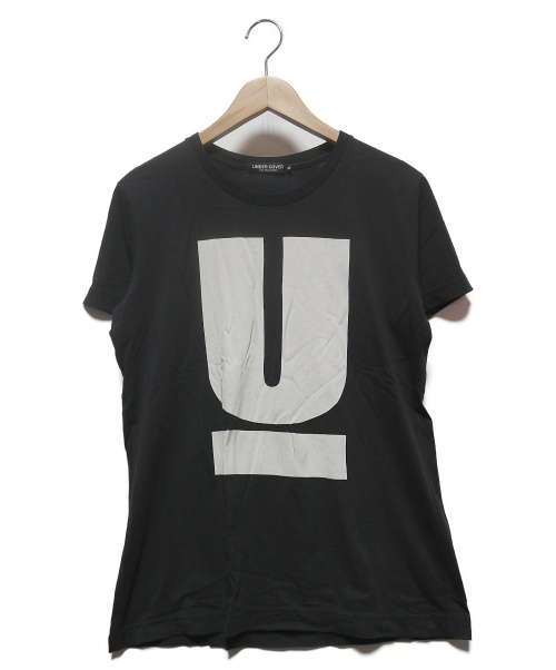 UNDERCOVER（アンダーカバー）UNDERCOVER (アンダーカバー) UロゴTシャツ ブラック サイズ:Sの古着・服飾アイテム