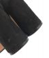 中古・古着 CELINE (セリーヌ) スウェードチャンキーヒールパンプス ブラック サイズ:36.5(下記参照)：4800円