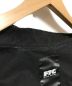 中古・古着 FTC (エフティーシー) ジップアップBDUシャツ ブラック サイズ:L：2480円