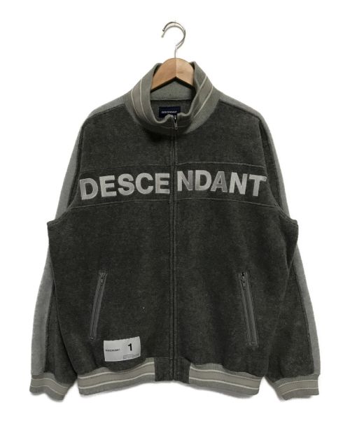 DESCENDANT（ディセンダント）DESCENDANT (ディセンダント) フリースジャケット グレー サイズ:SIZE 1 下記参照の古着・服飾アイテム