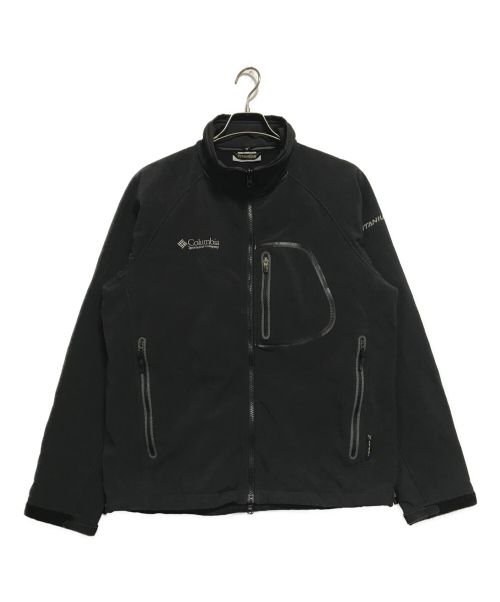Columbia（コロンビア）Columbia (コロンビア) マウンテンパーカー　フーデットジャケット　ジップジャケット　ブラック グレー サイズ:Mの古着・服飾アイテム