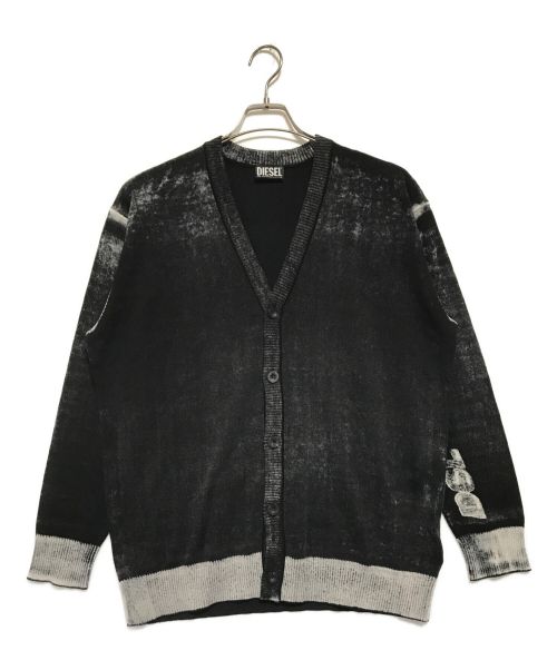 DIESEL（ディーゼル）DIESEL (ディーゼル) K-Larence Cardigan　カーディガン ブラック サイズ:XS(下記参照)の古着・服飾アイテム