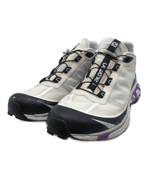 SALOMON（サロモン）SALOMON (サロモン) trail running shoes/トレイルランニングスニーカー ホワイト×パープル サイズ:SIZE 28cm(下記参照)の古着・服飾アイテム
