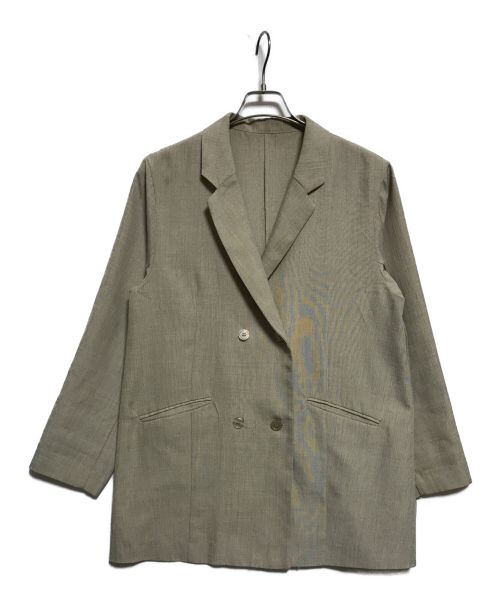 KASTANE（カスタネ）KASTANE (カスタネ) ダブルジャケット ベージュ サイズ:FREEの古着・服飾アイテム