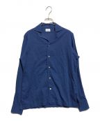 Baguttaバグッタ）の古着「オープンカラーシャツ」｜ブルー