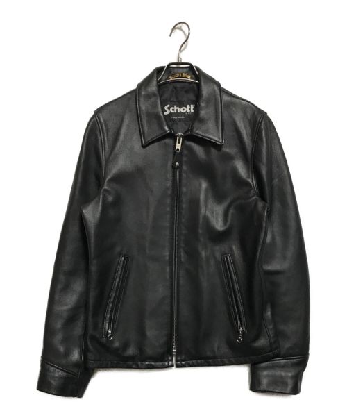 Schott（ショット）Schott (ショット) シングルライダースジャケット ブラック サイズ:SIZE36の古着・服飾アイテム
