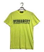 DSQUARED2ディースクエアード）の古着「プリントカットソー」｜イエロー