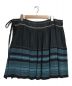KAPITAL (キャピタル) ニット切替プリーツラップスカート ネイビー×ブルー サイズ:FREE：7000円