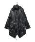 Yohji Yamamoto pour homme（ヨウジヤマモト プールオム）の古着「キルティングデザインフーデッドコート」｜ブラック