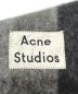 Acne studios (アクネストゥディオス) パネル切替マフラー マルチカラー：14800円
