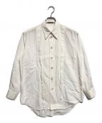 ISSEY MIYAKEイッセイミヤケ）の古着「フロントプリーツシャツ」｜ホワイト