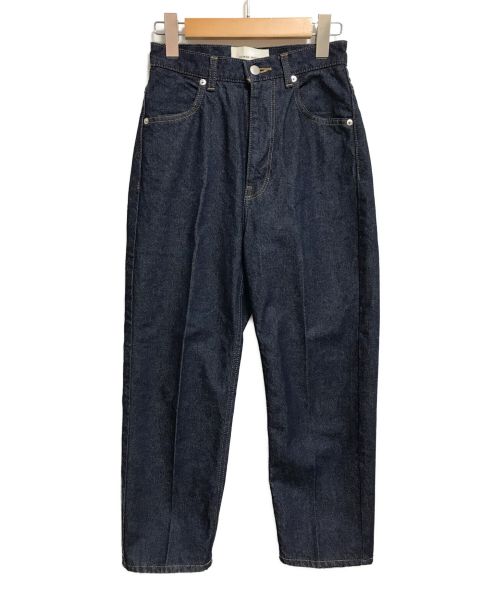 AEWEN MATOPH（イウエン マトフ）AEWEN MATOPH (イウエン マトフ) ハイウエスト 5ポケット デニム クロップドパンツ インディゴ サイズ:XSの古着・服飾アイテム