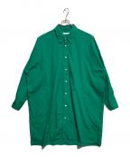 FRAMeWORKフレームワーク）の古着「オーバーサイズシャツ」｜グリーン