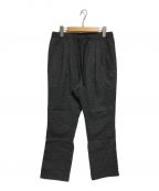 nonnativeノンネイティブ）の古着「DWELLER EASY PANTS W/C TWILL HOUNDS TOOTH」｜グレー