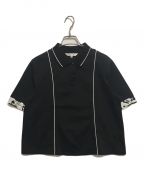LEONARD SPORTレオナール スポーツ）の古着「ポロシャツ」｜ブラック