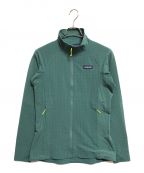Patagoniaパタゴニア）の古着「W’s R1 TechFace Jacket」｜グリーン