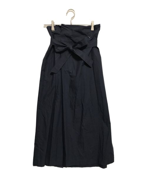 MaxMara（マックスマーラ）MaxMara (マックスマーラ) ラップスカート ネイビー サイズ:SIZE 44の古着・服飾アイテム