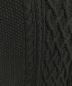 中古・古着 nest Robe (ネストローブ) ペルーハンドニットタッカーベスト ブラック サイズ:FREE：9800円
