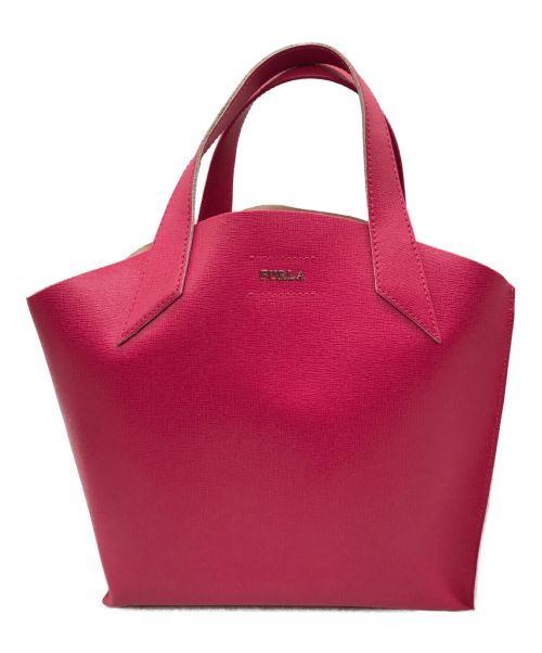 FURLA（フルラ）FURLA (フルラ) ステイシーミニ巾着バッグ ピンクの古着・服飾アイテム