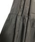 中古・古着 DOUBLE STANDARD (ダブルスタンダード) 前ボタンフレアスカート ブラック サイズ:SIZE36 未使用品：7800円
