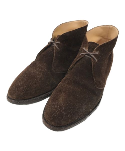 Lloyd footwear（ロイドフットウェア）Lloyd Footwear (ロイドフットウェア) CHUKKA BOOT CASTAGNIA SUEDE ブラウン サイズ:SIZE 9 1/2の古着・服飾アイテム