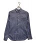 COMME des GARCONS HOMME（コムデギャルソン オム）の古着「Cotton Broad Long Sleeve Shirt」｜ブルー