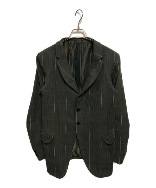 NEMETH（ネメス）NEMETH (ネメス) チェック3Bジャケット グリーン×イエロー サイズ:Mの古着・服飾アイテム