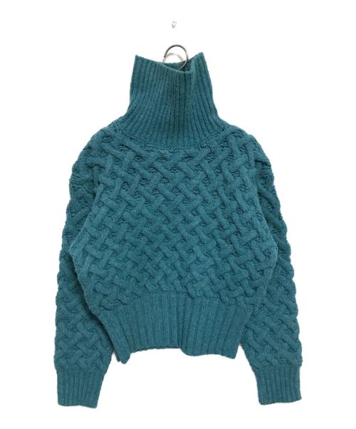 TELOPLAN（テーロプラン）TELOPLAN (テーロプラン) Kenzie Knit グリーン サイズ:FREEの古着・服飾アイテム