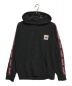 COACH（コーチ）の古着「PULL OVER HOODIE IN ORGANIC COTTON」｜ブラック