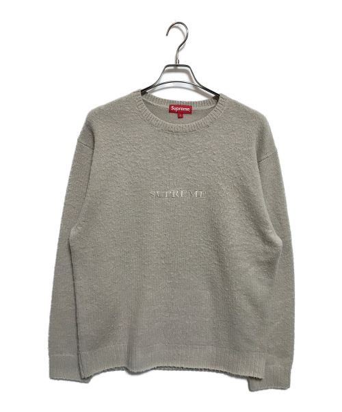 SUPREME（シュプリーム）Supreme (シュプリーム) Pilled Sweater ベージュ サイズ:Lの古着・服飾アイテム