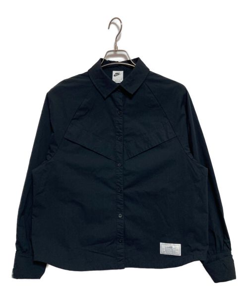 NIKE（ナイキ）NIKE (ナイキ) シャツジャケット ブラック サイズ:Sの古着・服飾アイテム