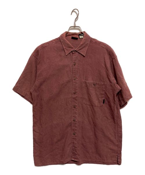Patagonia（パタゴニア）Patagonia (パタゴニア) ヘンプシャツ レッド サイズ:Mの古着・服飾アイテム