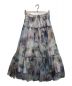 JUSGLITTY (ジャスグリッティー) フラワープリントスカート パープル サイズ:2：5000円
