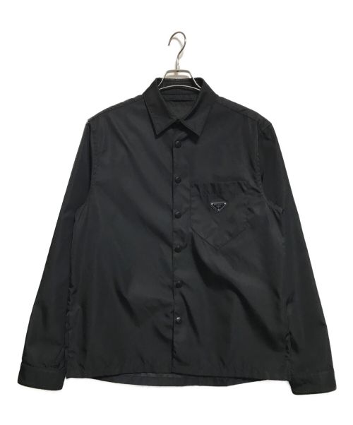 PRADA（プラダ）PRADA (プラダ) Re-Nylon SHIRT ブラック サイズ:下記参照の古着・服飾アイテム