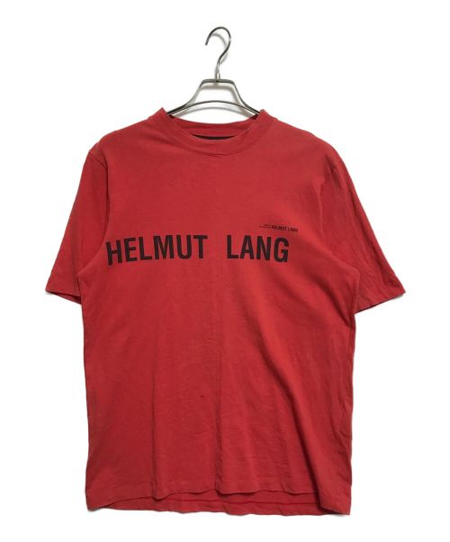 HELMUT LANG（ヘルムートラング）HELMUT LANG (ヘルムートラング) CAMPAIGN PR S/S T-SHIRT レッド サイズ:Mの古着・服飾アイテム