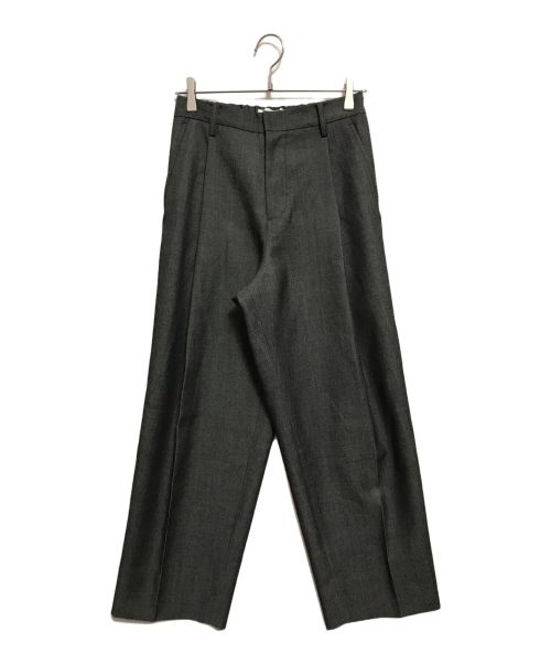 NEON SIGN（ネオンサイン）NEON SIGN (ネオンサイン) Wide denim slacks “Wool” グレー サイズ:SIZE 44の古着・服飾アイテム