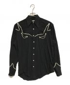 ROCKMOUNTロックマウント）の古着「RAYON Western Shirt」｜ブラック