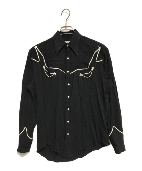 ROCKMOUNT（ロックマウント）ROCKMOUNT (ロックマウント) RAYON Western Shirt ブラック サイズ:なしの古着・服飾アイテム