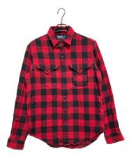 POLO RALPH LAUREN (ポロ・ラルフローレン) チェックシャツ レッド サイズ:M