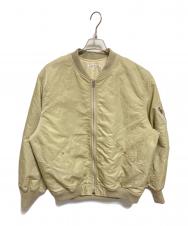 R'IAM (リアム) MA1 SHORTブルゾン ベージュ サイズ:36